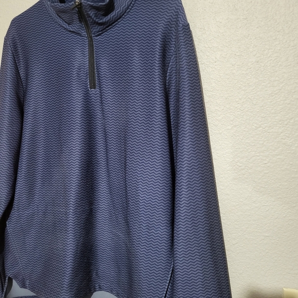 Con Struct Blue Quarter-Zip Pullover Size Large - Picture 6 of 10